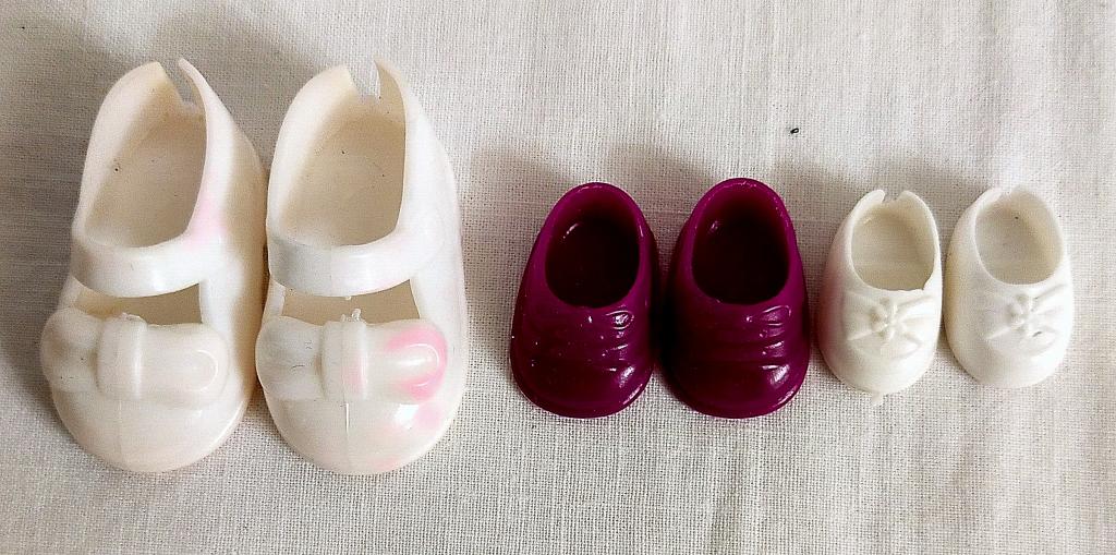 *ОБУВЬ кукольная 3 пары     (К17/55 )