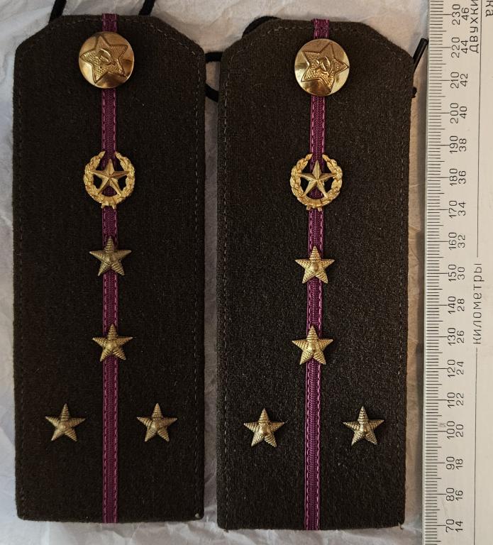 ПОГОНЫ Капитана МОТОСТРЕЛКОВЫЕ ВОЙСКА. образца 1958г. ОФИЦЕР. ЗВЕЗДЫ.