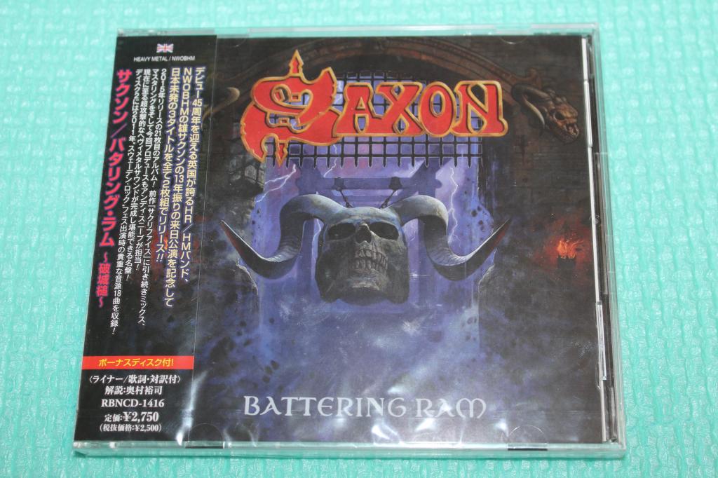 Saxon / Battering Ram / Japan  2CD