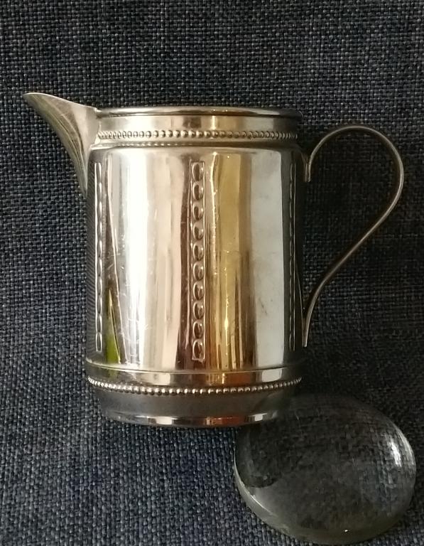 Старинный молочник сливочник WMF довоенная Германия