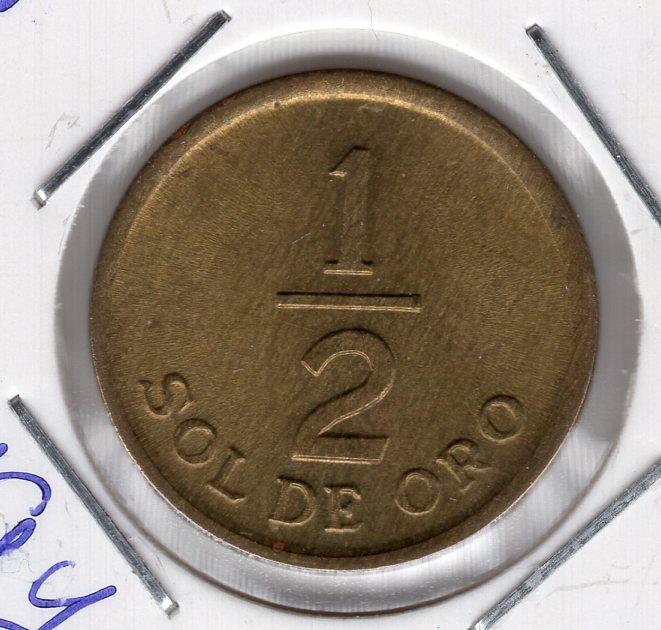 1/2 соль - Перу - 1976 - KM#265