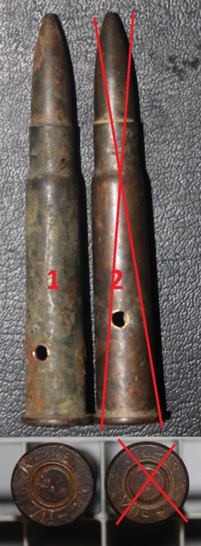 Макет 7.71х56R, .303 Britich, маркировка K-18 VII-Z. Сверло.