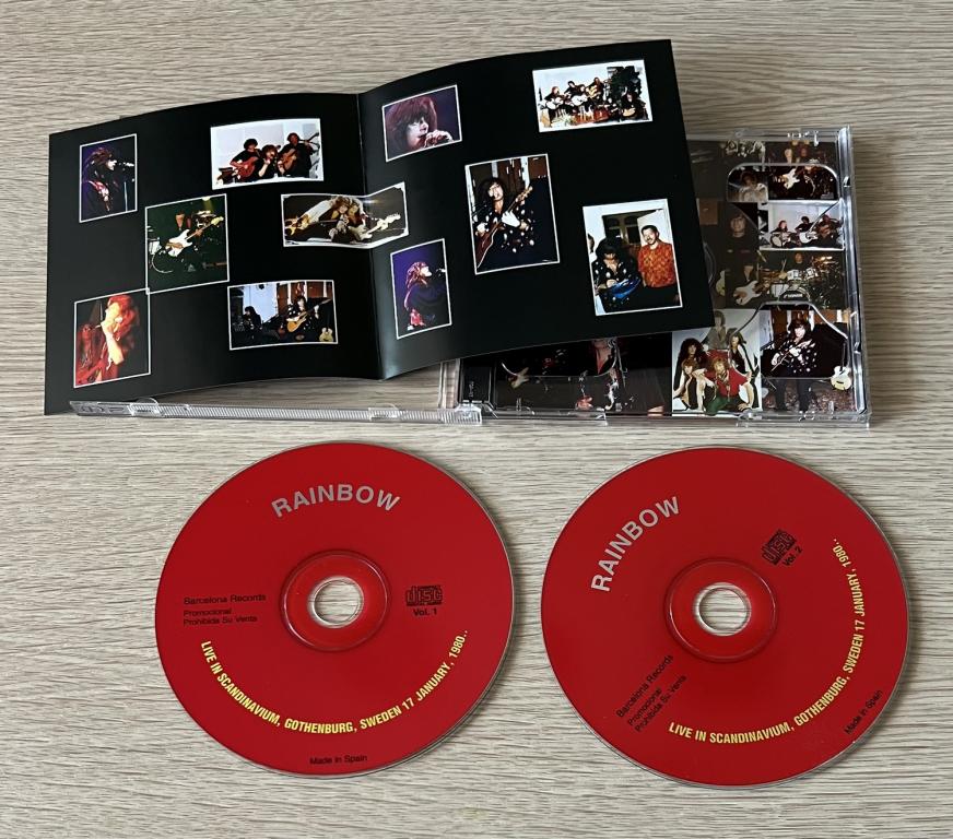 Rainbow - Live In Scandinavium, Gothenburg, Sweden, 17 January 1980 - 2CD