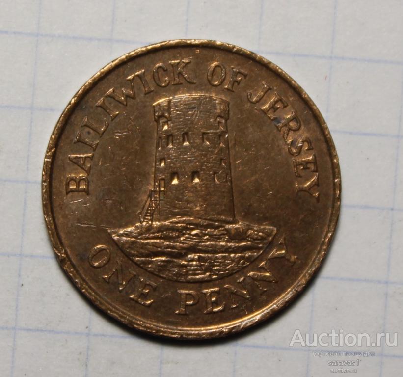 Джерси 1 пенни 1994 /2/ км#54b.