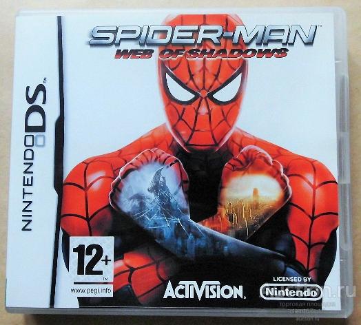 SPIDER-MAN Web of shadows  / игра для игровой приставки NINTENDO DS лайт