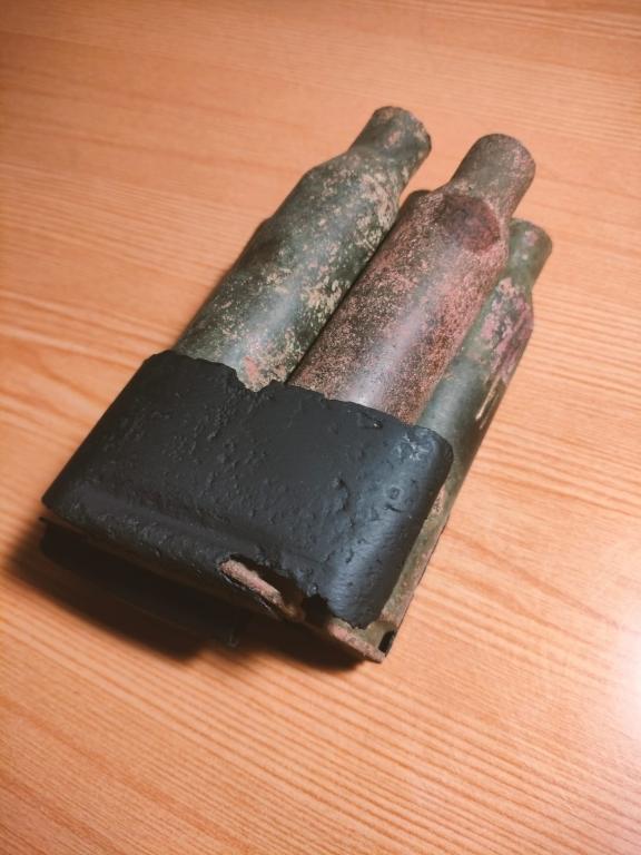 Магазин ПТРС с гильзами. WW2
