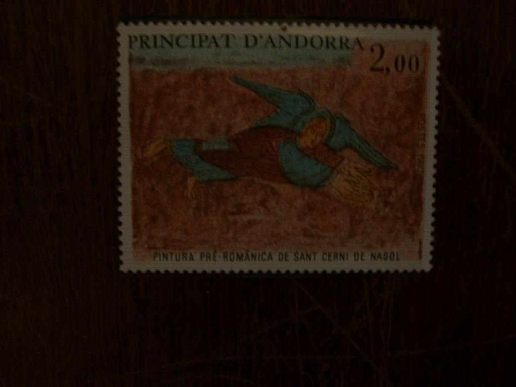 Андорра фр 1980 романские фрески