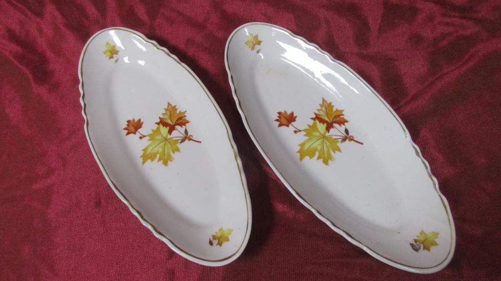 ФАРФОР СССР. СЕЛЕДОЧНИЦА. ДУЛЕВО. ЦЕНА ЗА ОБЕ