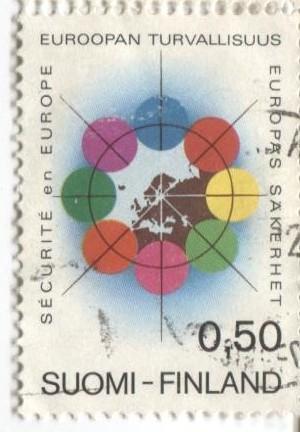 1972 Фитляндия Конференция по безопасности в Европе в Нельсинки 1м.гаш