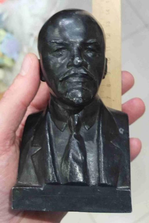 бюст Ленин, силумин,  скульптор Народницкий, 1962 год