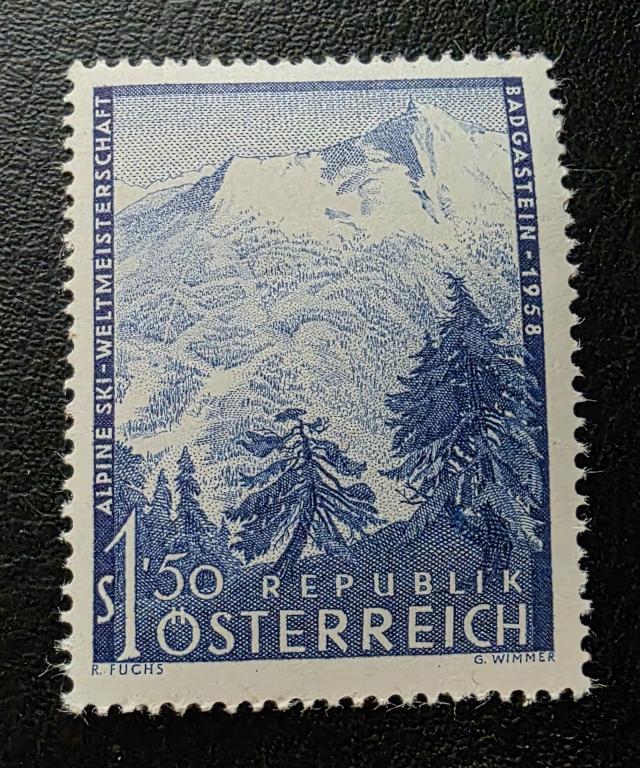 Австрия. Австрийские Альпы. Гора Граукогель. Туризм. Серия. 1958.**