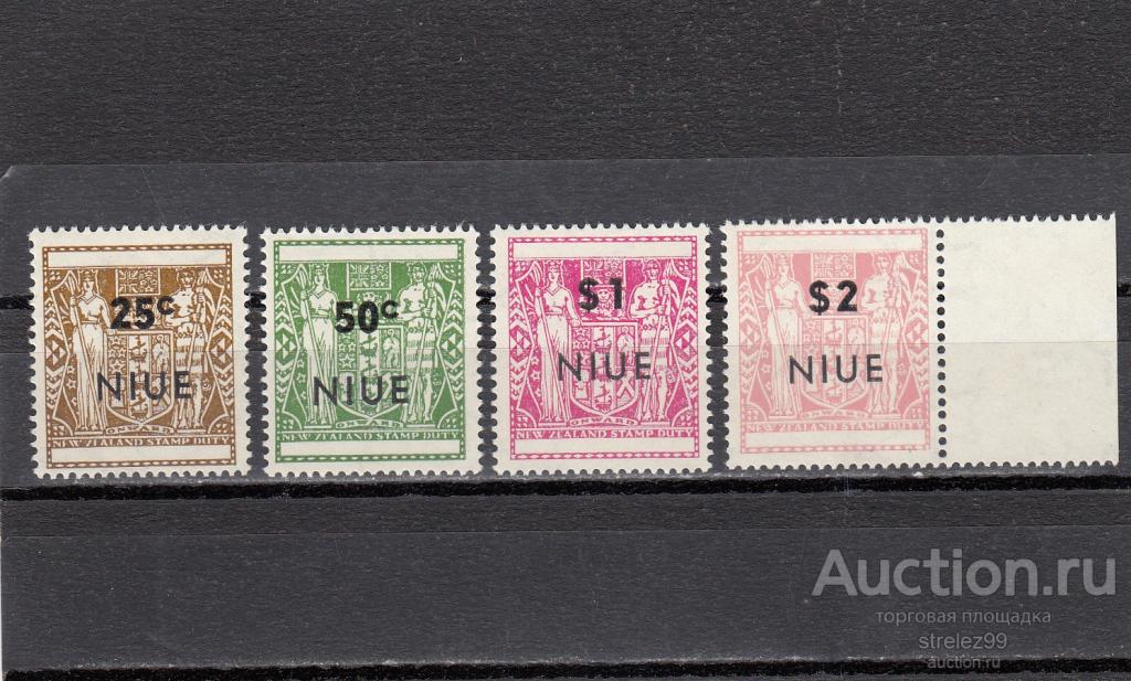 NIUE  НИУЭ   Stempelmarken Гербовые марки  Серия 1967 Сост**  MNH