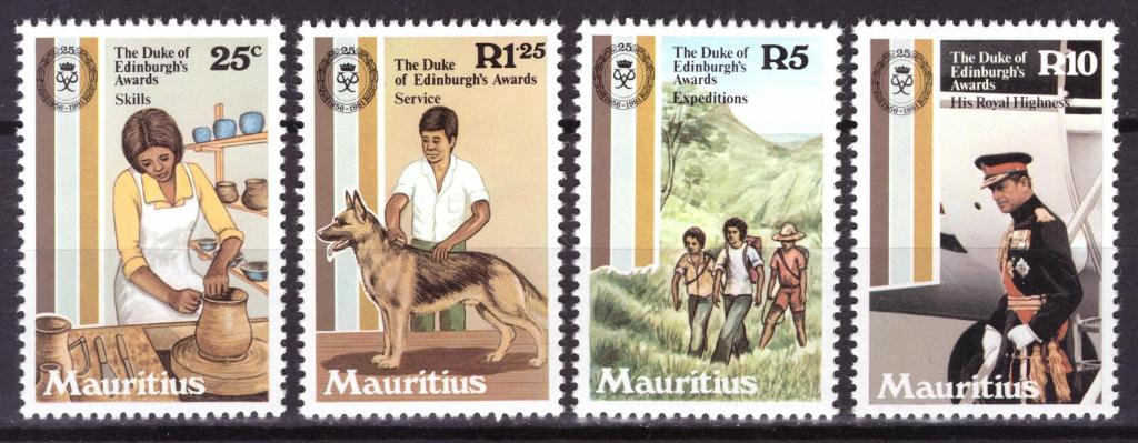 Маврикий. 1981. 25-я годовщина вручения премии герцога Эдинбургского **