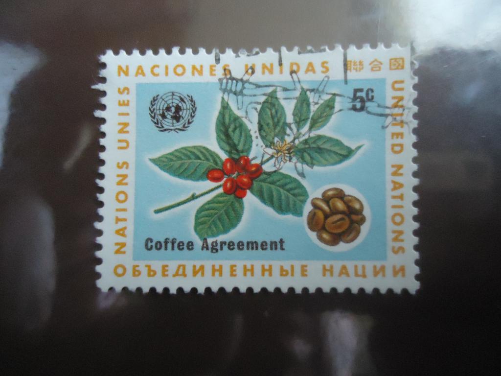 1966 г. ООН Нью-Йорк  гаш. без клея.