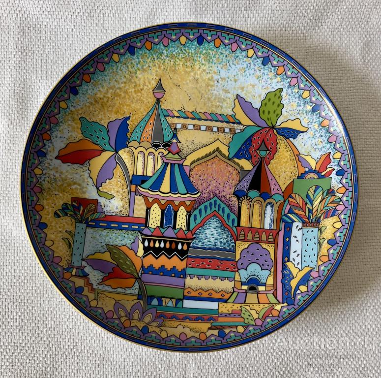 Декоративное настенное блюдо Германия 31 см 1,2 кг