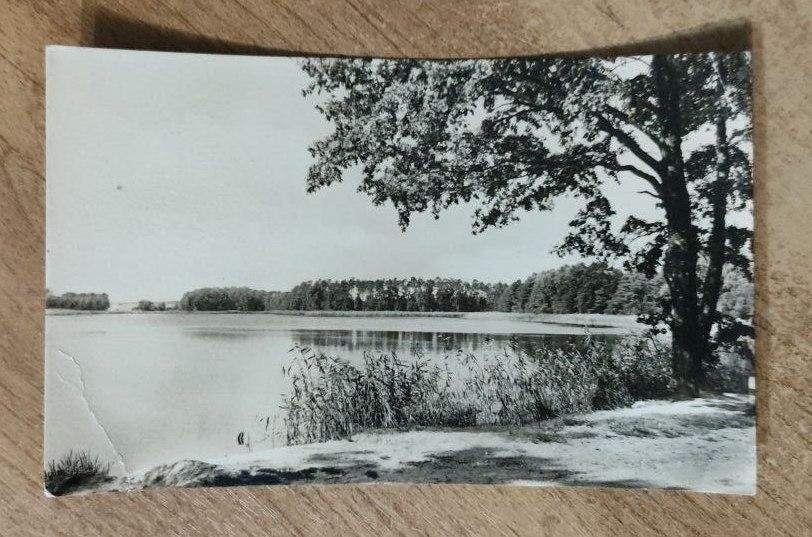 Открытка Бад-Шмидеберг, Германия, 1945, Подписана