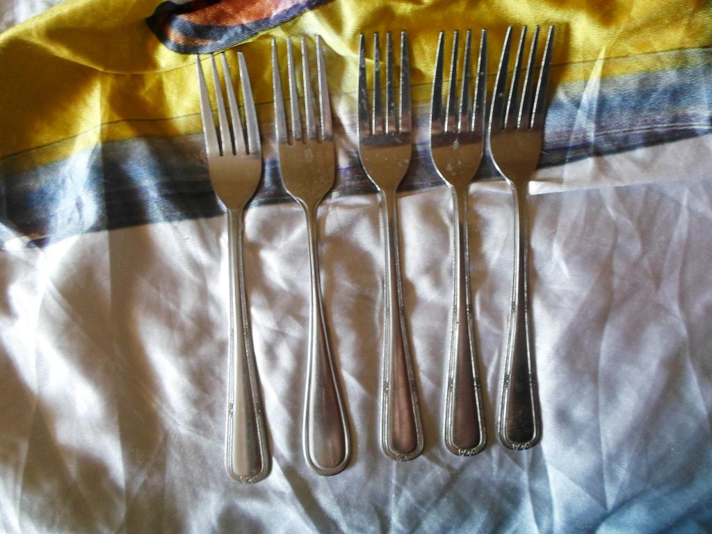 Старые советские вилки-одним лотом