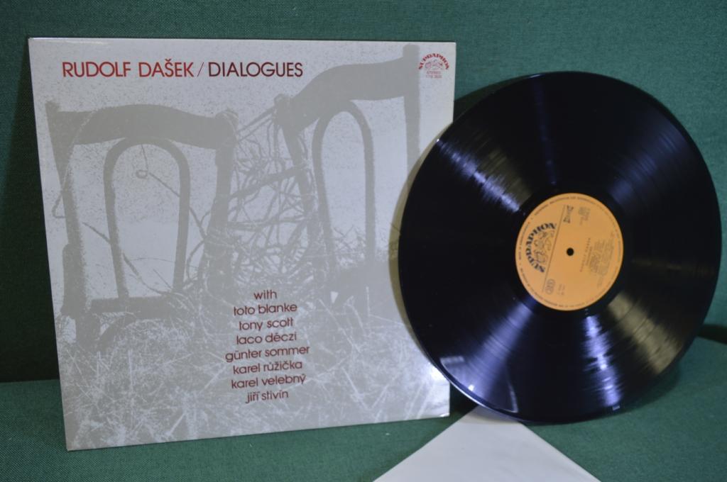 Пластинка, винил "Rudolf Dasek. Dialogues". Джаз. Supraphon.