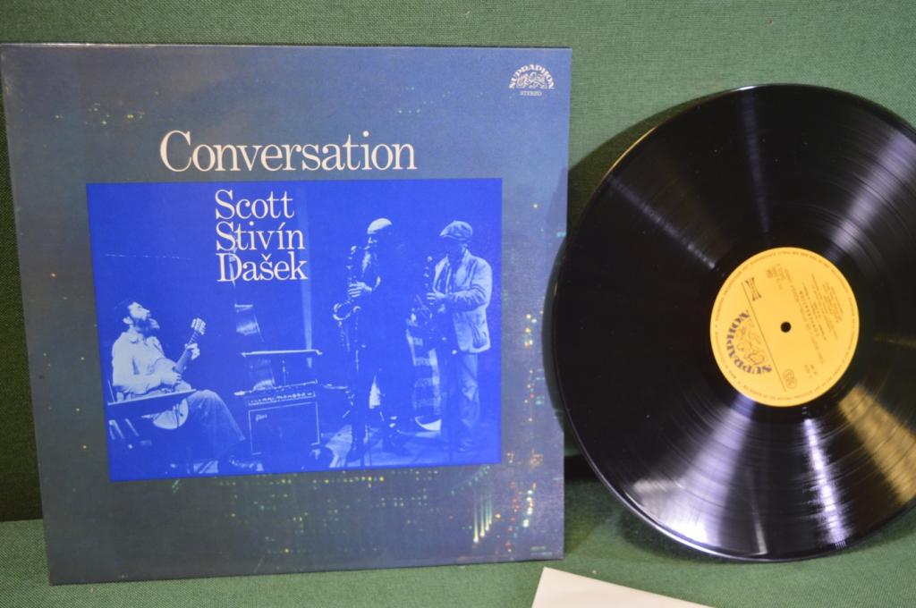 Пластинка, винил "Conversation. Scott, Stivin, Dasek". Джаз. Supraphon.