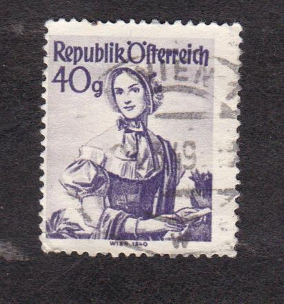 Австрия 1948 Стандарт Женщины (4262)