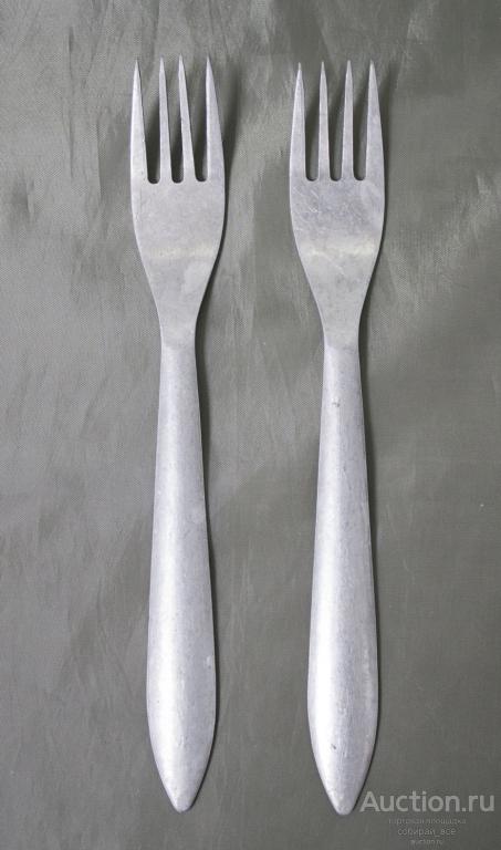 Вилки 2 шт, алюминий, длина 18,5 см  (71)