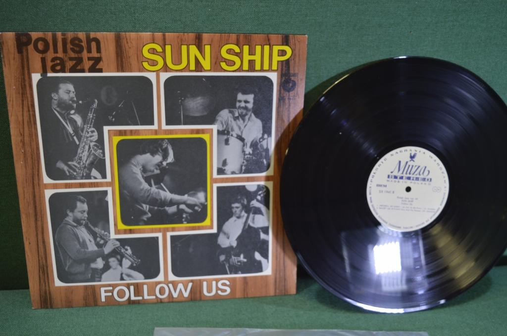 Пластинка, винил "Polish Jazz. Sun ship. Follow us". Польский джаз. Muza stereo.