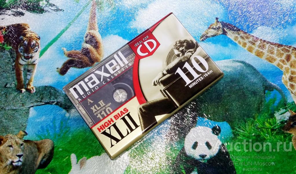 Aудиокaсcеты MAXELL XLII 110 (98г.) Japan/Mexico