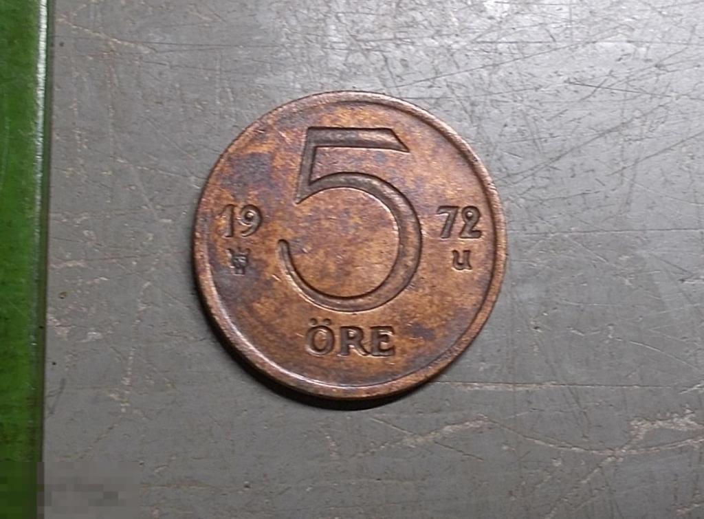 Швеция 1 оре 1972 год Состояние