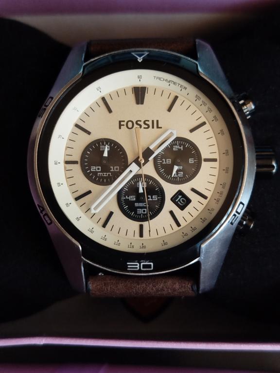 ОРИГИНАЛЬНЫЕ ЧАСЫ FOSSIL CH-2890.С ХРОНОГРАФОМ.