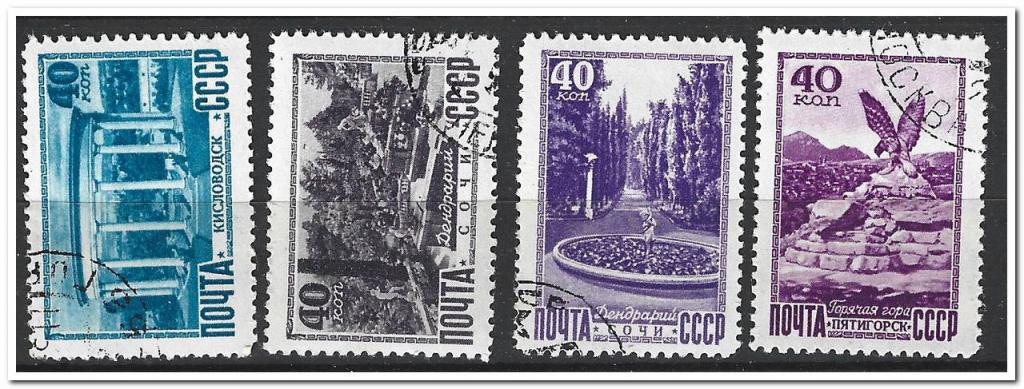 1949 курорты Кавказ и Крым из серии гаш гс