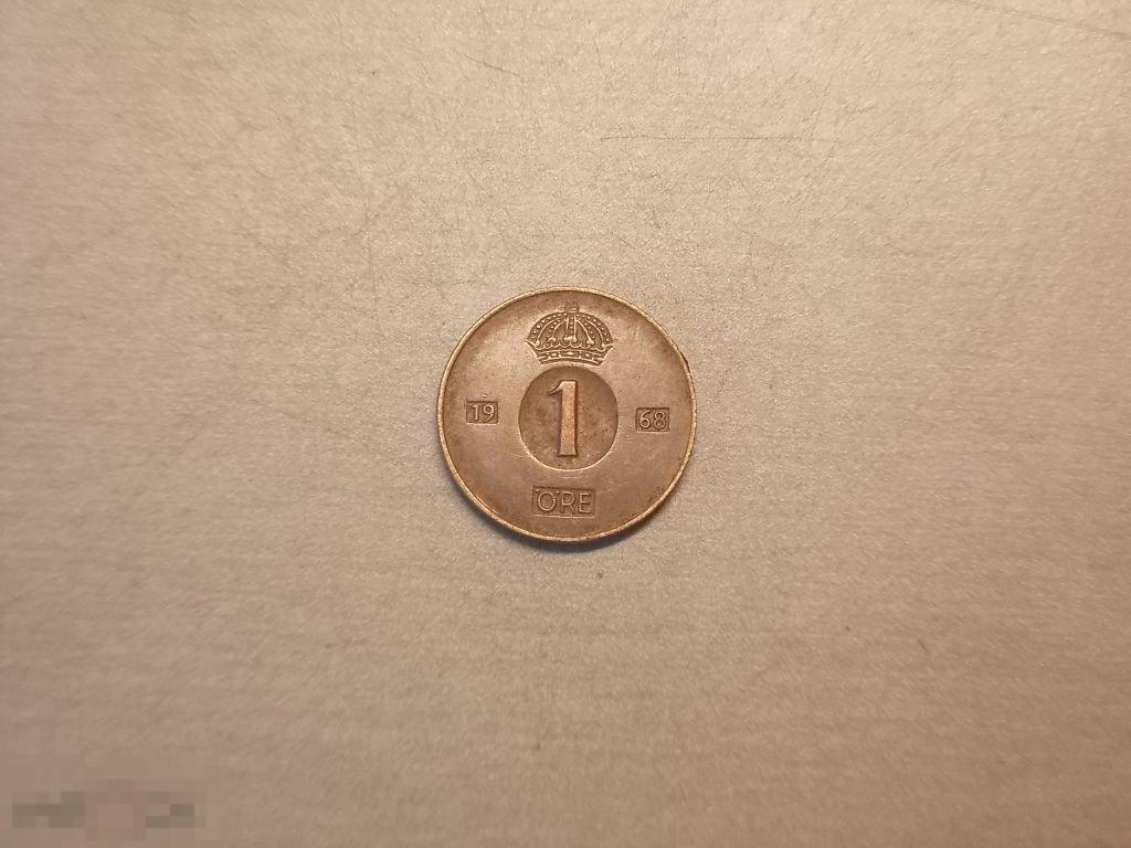 Швеция 1 оре 1968 год Состояние