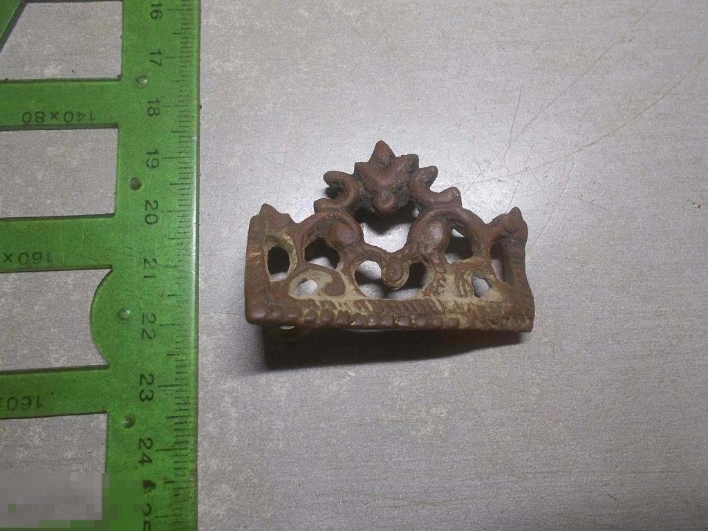 Элемент конской упряжи.Бляха Старинная Оригинал