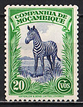 Мозамбик. Мозамбикская компания. 1937г. Зебра. Mi# 205. Из серии. MNH. А3-547