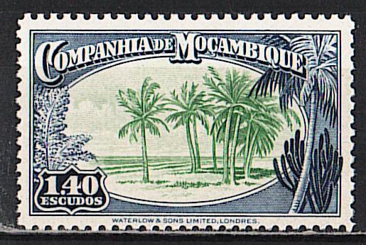 Мозамбик. Мозамбикская компания. 1937г. Пальмы. Mi# 215. Из серии. MNH. А3-510