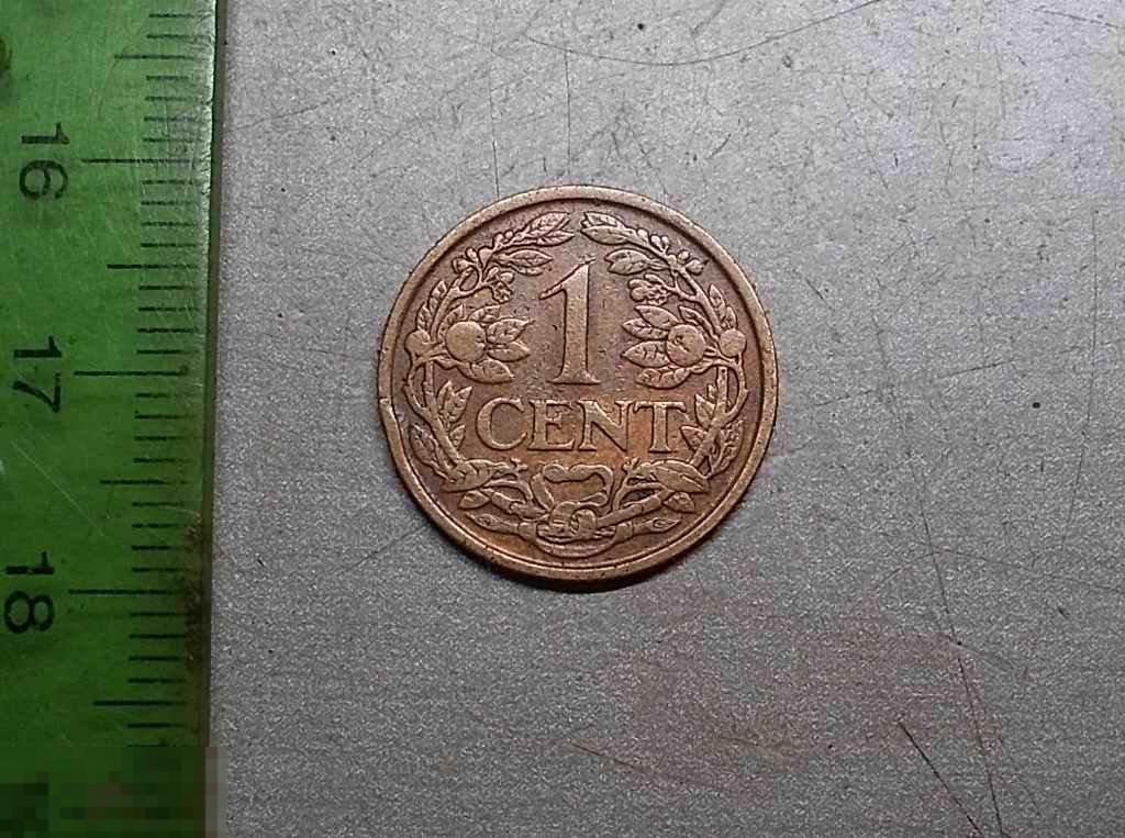5 центов 1928 год Нидерланды Оригинал