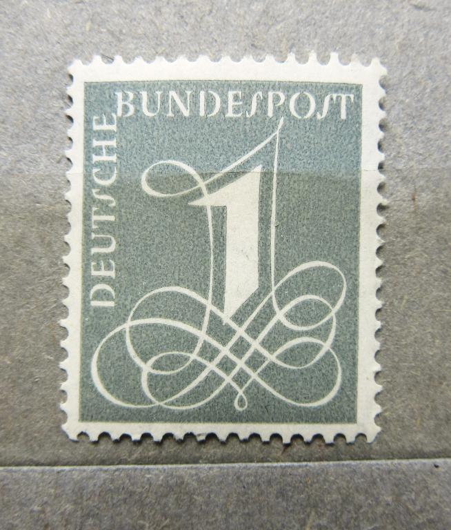 Германия ФРГ 1955 г. Стандарт 1пфенниг.*