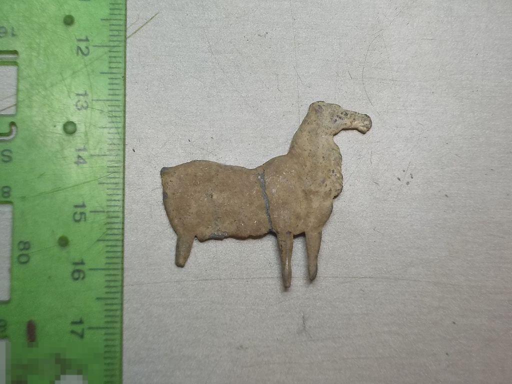 Игрушка Лошадка Олово Царская Россия  До 1917 год Оригинал