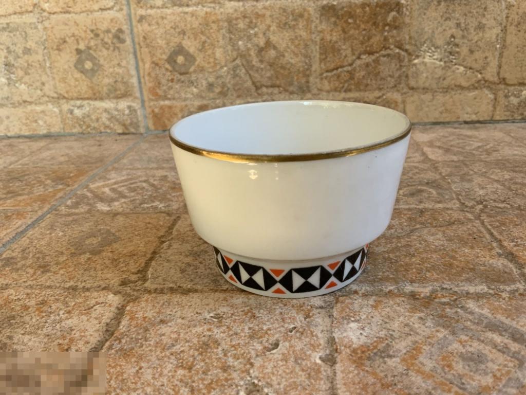 САХАРНИЦА из сервиза ГЕОМЕТРИЧЕСКИЙ ОРНАМЕНТ Фрайбергер Freiberger ГДР Редкость! Отл