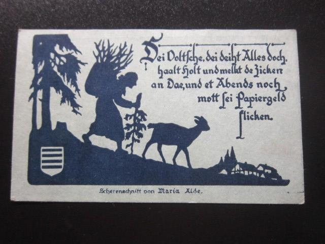 ГЕРМАНИЯ НОТГЕЛЬД  50  ПФЕННИГОВ         Nöschenrode
