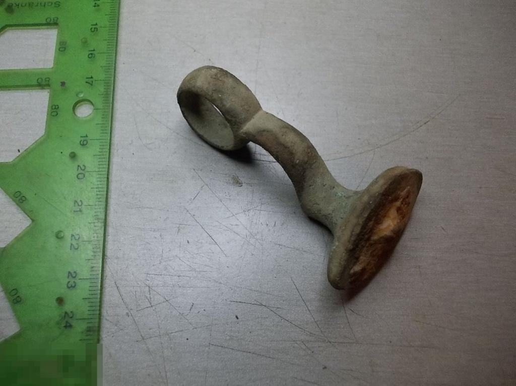 Деталь Ручки дверная Бронза Старинная Реставратору Оригинал