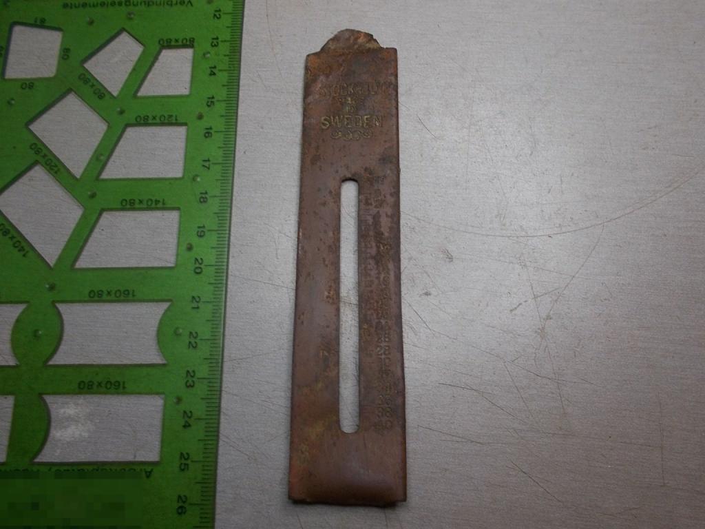 Деталь безмена Шкала фунтовая Бронза 19 век