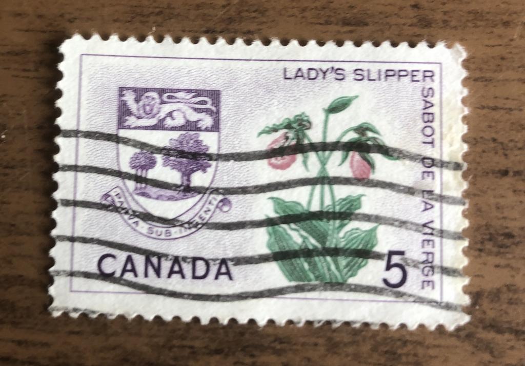 Марки Канада 1965 г герб Остров Принца Эдуарда