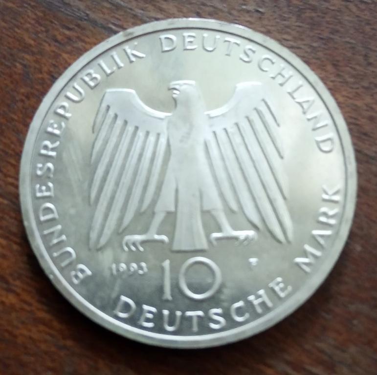 Германия (ФРГ) 1993 г. 10 марок