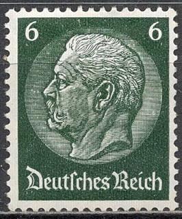 ❤1933 Германия 3 Рейх Гинденбург Hindenburg Mi 516 MNH OG