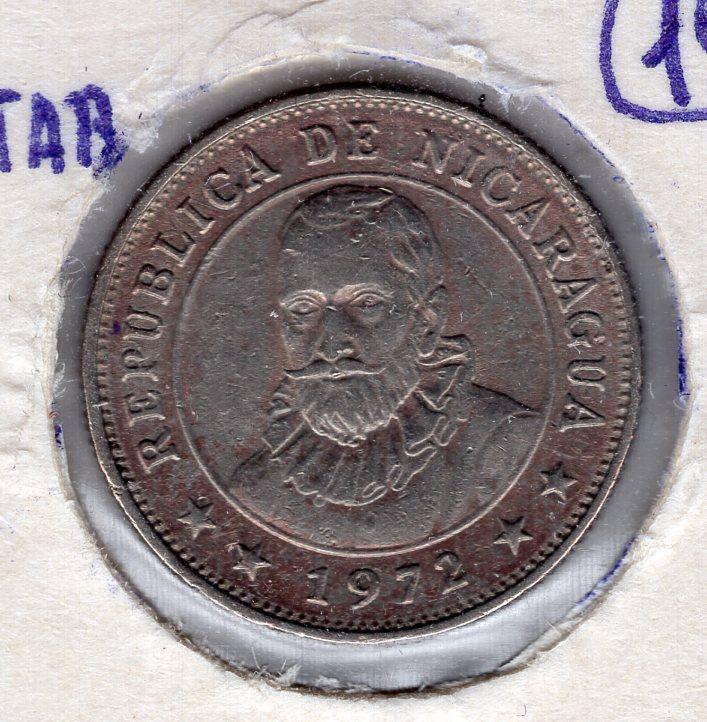 10 сентаво - Никарагуа - 1972 - KM#17.2а
