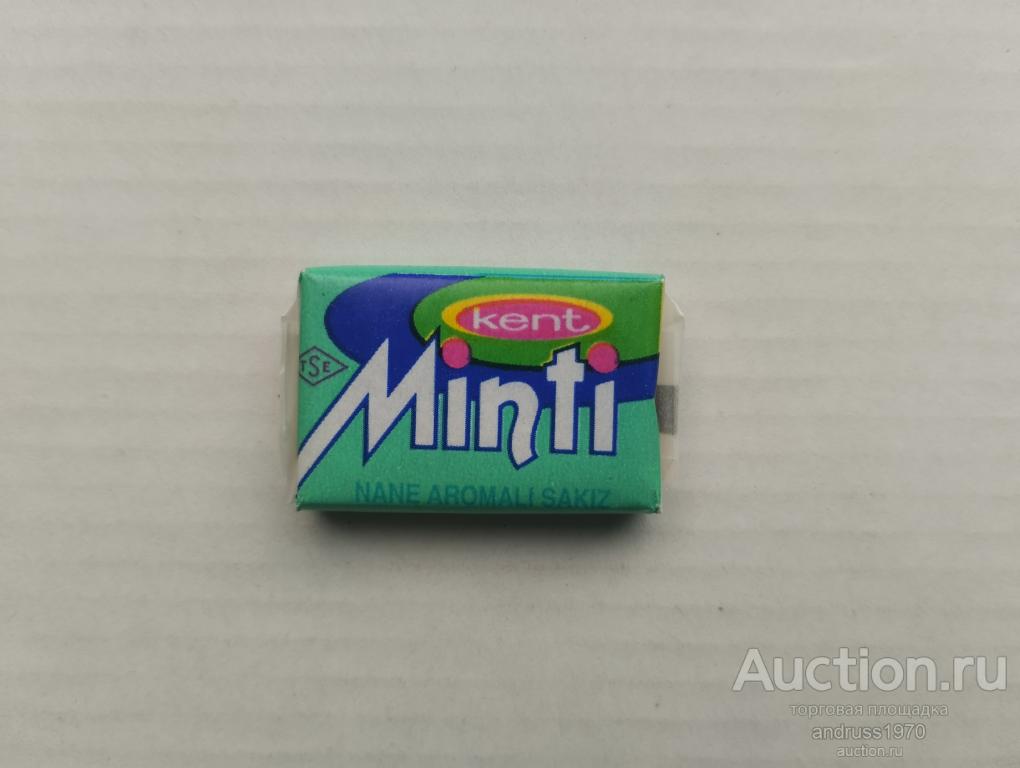ЖВАЧКА. ЖЕВАТЕЛЬНАЯ РЕЗИНКА MINTI. KENT ОРИГИНАЛ!!!