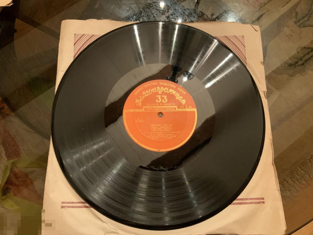 ПЛАСТИНКА СССР ЕВГЕНИЙ ОНЕГИН опера П. Чайковского А. Орлов