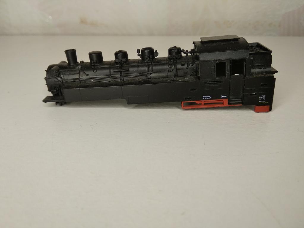 12мм.(TT) Корпус паровоза BR86 с повреждениями