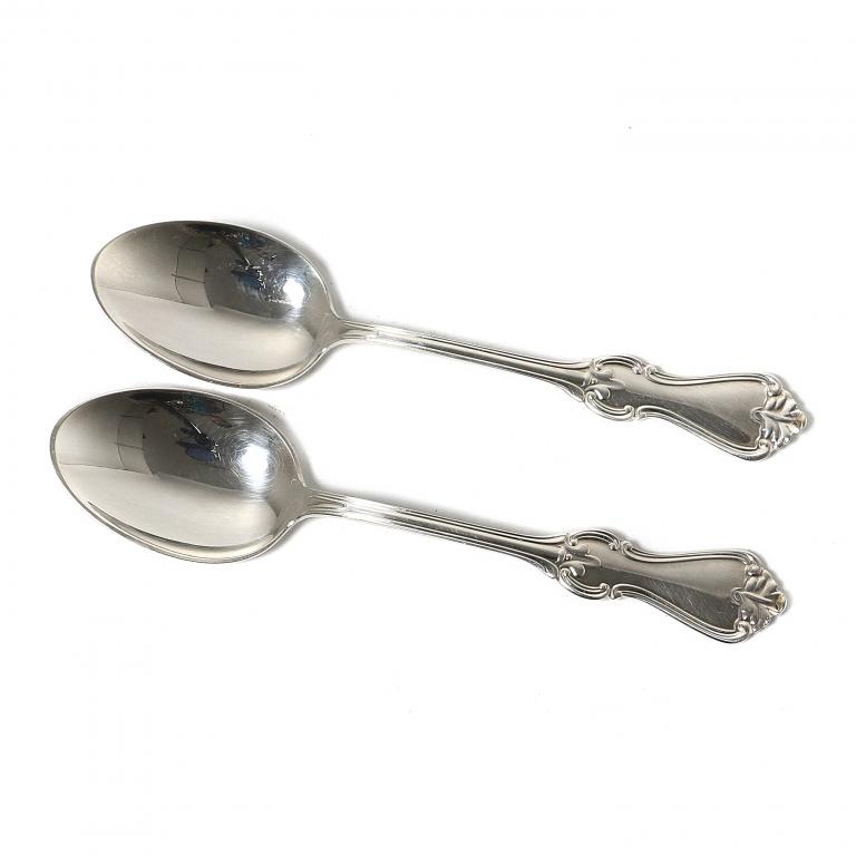 Посеребренные детские ложки, 2 шт. Швеция.