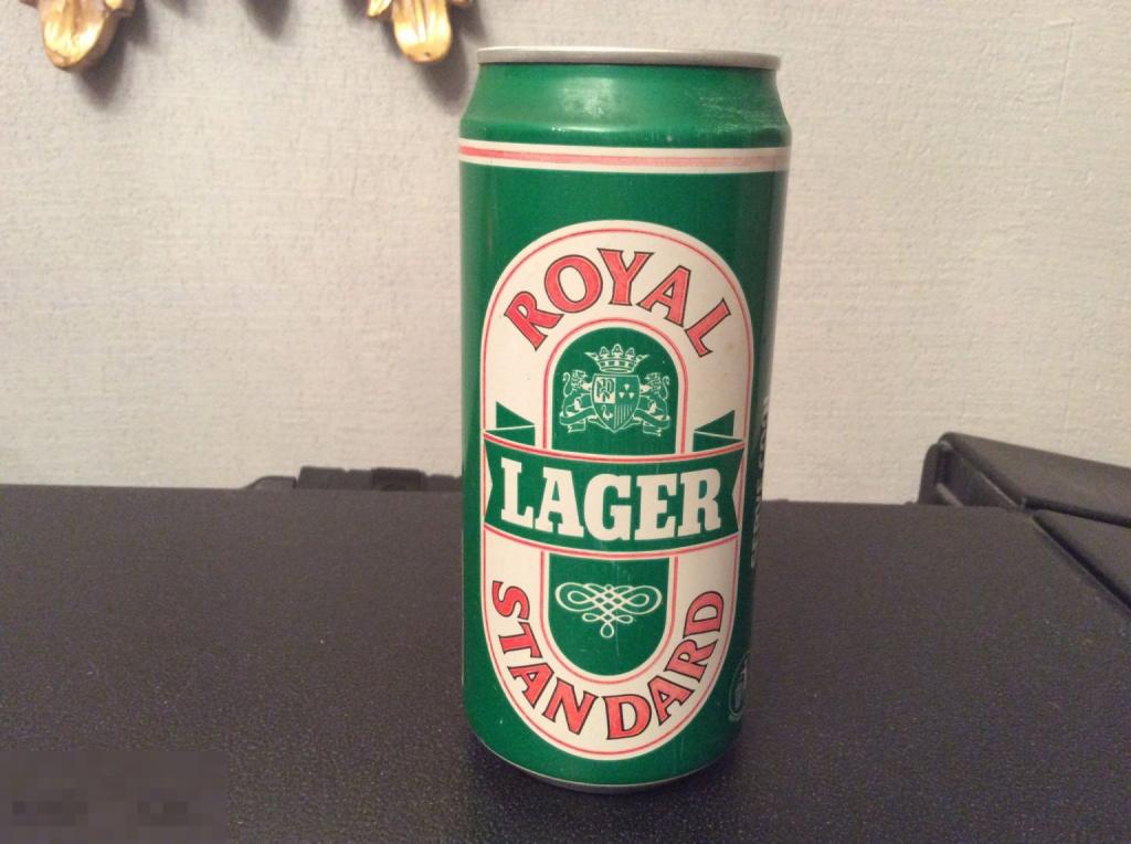 ПИВНАЯ БАНКА от пива ROYAL STANDART 0,44L Англия 1993 год